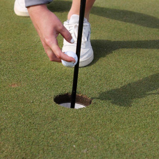 Money Golf - Ball In Cup
